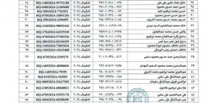 أسماء
      المستحقين
      في
      التسكين
      بالمرحلة
      الثانية
      للتجمعات
      التنموية
      بسيناء - ستاد العرب