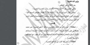 «الداخلية»
      تسمح
      لـ104
      مواطنين
      بالتجنس
      بجنسيات
      أجنبية
      مع
      الاحتفاظ
      بالمصرية - ستاد العرب