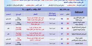 «طلعوا البطاطين والجواكت»، أمطار رعدية تضرب 12 محافظة خلال ساعات - ستاد العرب