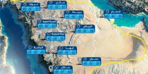 طقس الجمعة.. سحب رعدية ممطرة على 4 مناطق - ستاد العرب