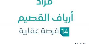 مزاد عقاري جديد من شركة المربعات العقارية تحت إشراف مزادات إنفاذ - ستاد العرب