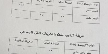 ننشر تعريفة ركوب «خطوط هيئة النقل العام والنقل الجماعي» بالقاهرة - ستاد العرب