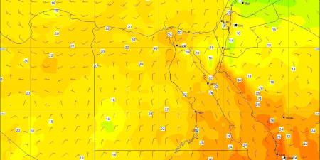 حالة الطقس ودرجات الحرارة خلال الأسبوع الحالي بـ جميع مدن ومحافظات مصر - ستاد العرب