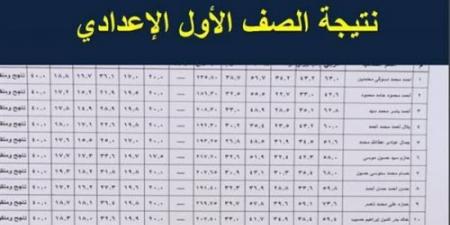 رابط نتيجة الصف الأول الإعدادي محافظة البحيرة 2025 الترم الأول - ستاد العرب