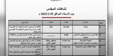 مجلس النواب يعقد جلسة تشريعية الأربعاء لمناقشة قرارات لجانه بشأن مشاريع قوانين - ستاد العرب