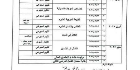 جدول
      توزيع
      منهج
      العلوم
      للصف
      الثاني
      الإعدادي
      الترم
      الثاني - ستاد العرب