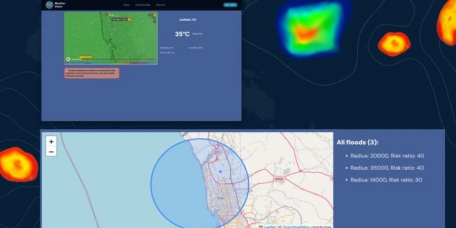 طالب بجامعة جدة يبتكر مشروعًا لمعالجة تحديات الفيضانات المفاجئة بالتقنيات المتقدمة - ستاد العرب