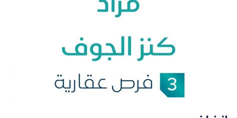 3 فرص عقارية .. مزاد عقاري جديد من مؤسسة السدرة العقارية تحت إشراف مزادات إنفاذ - ستاد العرب