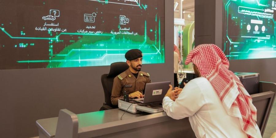 "المرور السعودي" يقدم خدماته لزوار ملتقى الصحة العالمي 2024 - ستاد العرب