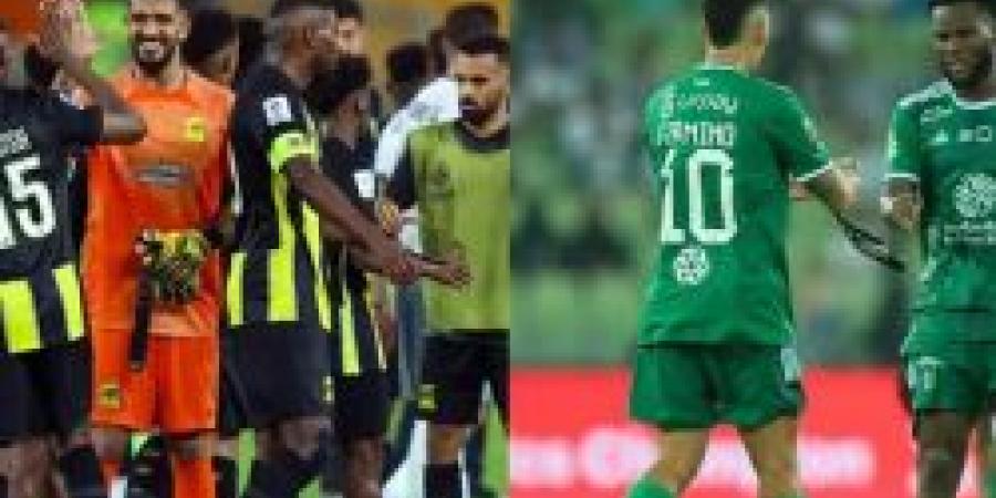 بث مباشر مباراة الاتحاد والأهلي في الدوري السعودي: ديربي جدة - ستاد العرب