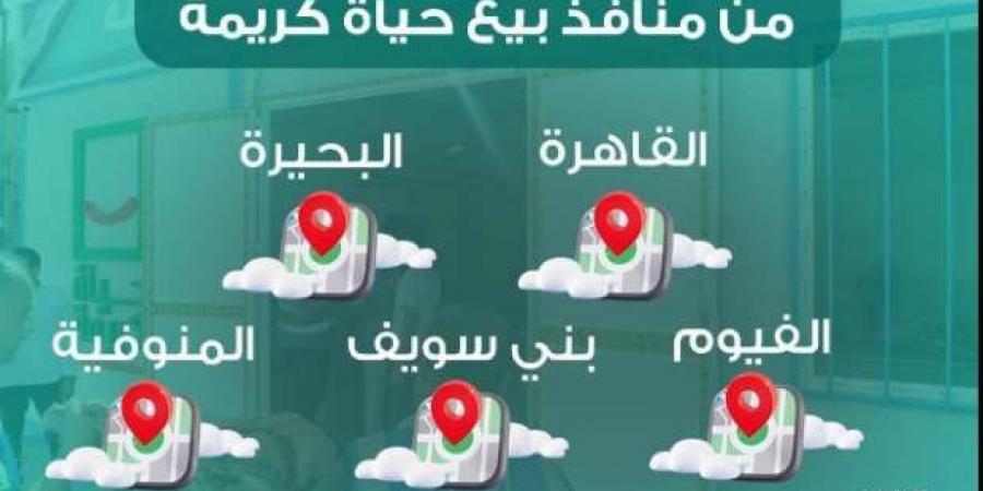 «حياة
      كريمة»
      تعلن
      أماكن
      منافذ
      بيع
      اللحوم
      بأسعار
      مخفضة
      في
      5
      محافظات - ستاد العرب