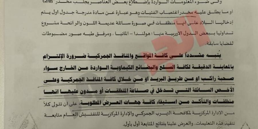 بعد واقعة الإعلامية داليا فؤاد، "الجمارك" تشدد على ضرورة الالتزام بإجراءات المعاينة - ستاد العرب