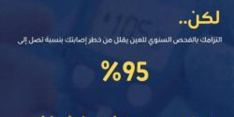 سكري بلا مضاعفات .. نصيحة من عش بصحة حول فحص العين سنويًا .. تعرف على التفاصيل من هنا - ستاد العرب