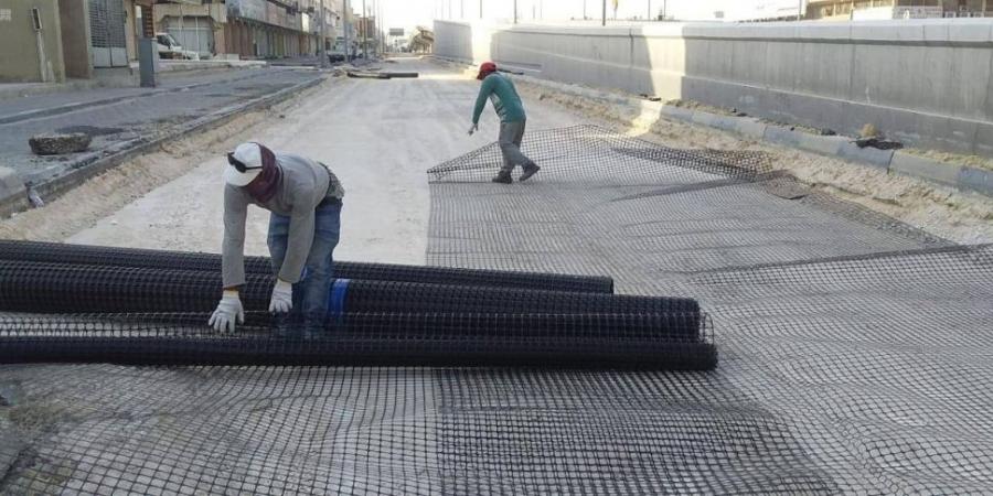 صيانة لجسر طريق نايف بالدمام - ستاد العرب