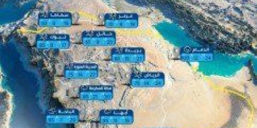 تعرف
      على
      حالة
      الطقس
      بالسعودية
      اليوم
      الجمعة - ستاد العرب