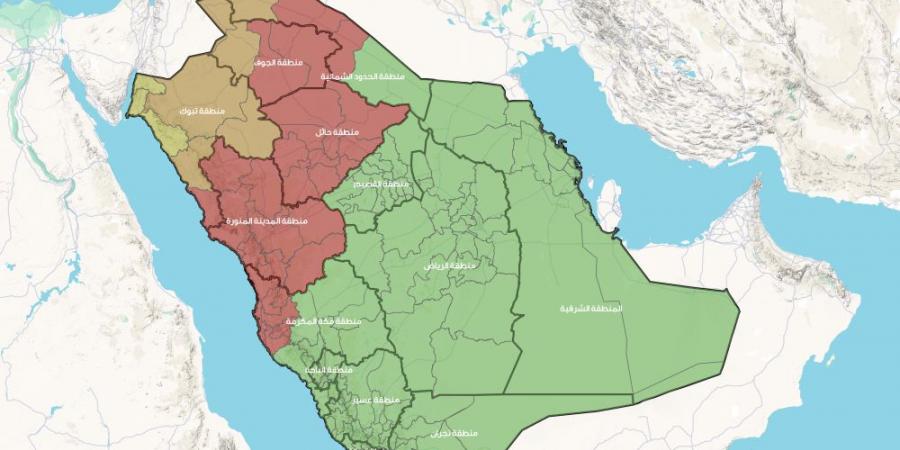 أمطار وبرد ورياح على 6 مناطق  - ستاد العرب