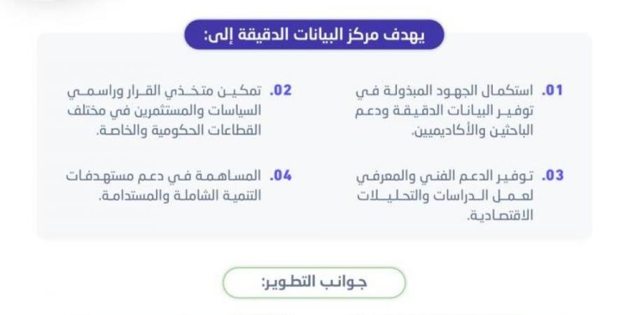 الإحصاء تطلق خدمة توفير البيانات والمعلومات الإحصائية الدقيقة لعملائها - ستاد العرب