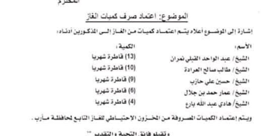 الفساد
      في
      ملف
      الغاز
      :
      عبث
      مستمر
      منذ
      سنوات
      بلا
      حسيب
      ولا
      رقيب
      "وثيقة" - ستاد العرب