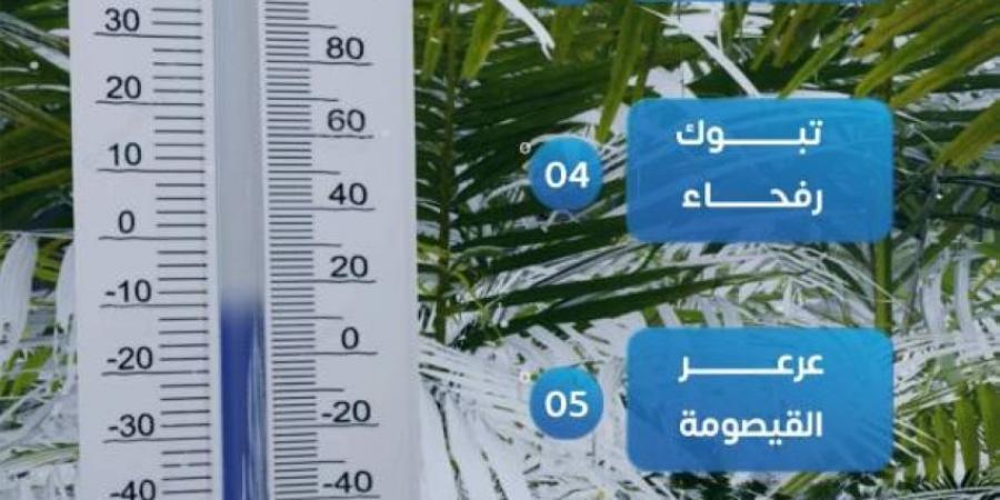 2 مئوية.. طريف والقريات وحائل تسجل أقل درجة حرارة في المملكة - ستاد العرب