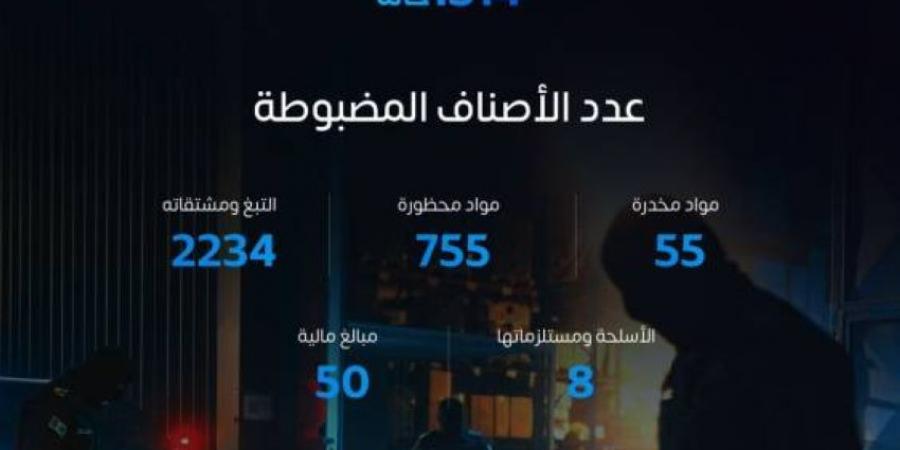 المنافذ الجمركية تسجل 1300 حالة ضبط خلال أسبوع - ستاد العرب