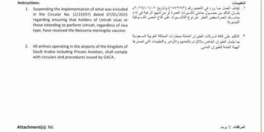 السعودية
      تعلن
      إلغاء
      شرط
      تطعيم
      العمرة
      للمسافرين
      لهذا
      المرض..
      ما
      هو؟ - ستاد العرب