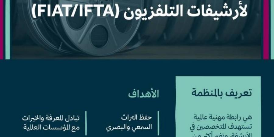 «هيئة الأفلام» تنضم إلى الاتحاد الدولي لأرشيفات التلفزيون - ستاد العرب