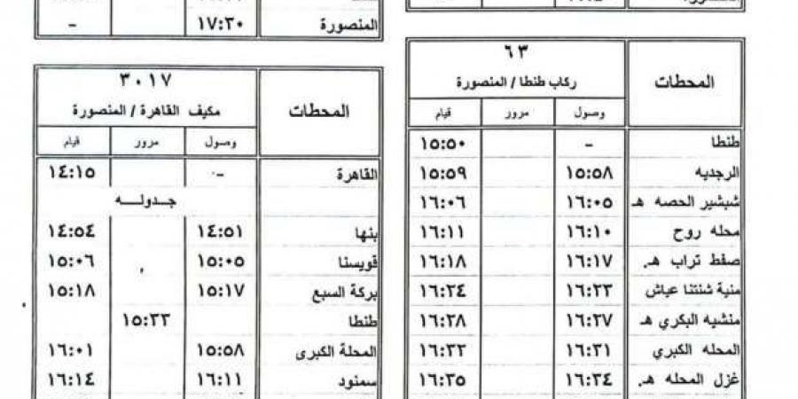 مواعيد
      القطارات
      خلال
      شهر
      رمضان..
      السكة
      الحديد
      تعلن
      القائمة
      المعدلة - ستاد العرب