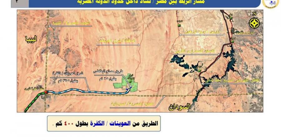 وزاة
      النقل
      المصرية
      تعلن
      عن
      تفاصيل
      مشروع
      الربط
      البري
      (
      مصر
      –
      ليبيا
      –
      تشاد) - ستاد العرب