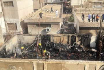 السيطرة على حريق بمحيط مجمع مستشفيات ميت خلف بالمنوفية – الأسبوع