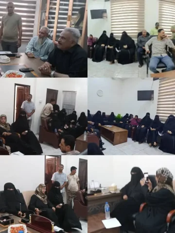 عقب إجازة العيد.. ​مكتب التعليم الفني بالعاصمة عدن يشهد انضباطاً وظيفياً كبيراً وحضوراً عالياً بالمعاهد