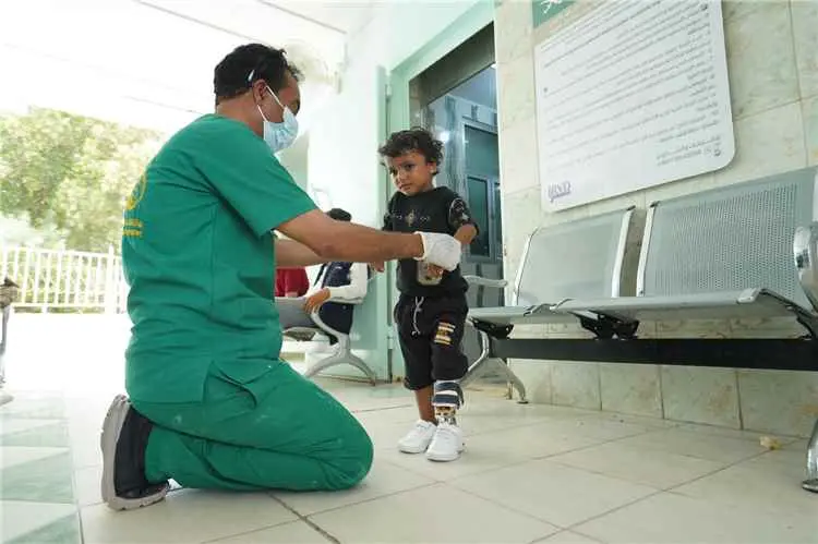 مركز الأطراف الصناعية بعدن يقدم أكثر من 8 آلاف خدمة تأهيلية وطبية مجانية خلال خمسة أشهر