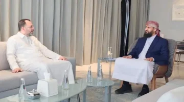 المحرّمي يلتقي وزير الكهرباء ويشدد على تسريع تنفيذ اتفاقية الوقود السعودي للتخفيف من معاناة المواطنين