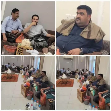 شخصيات سياسية واجتماعية من أبين تلتقي سلطان يافع بني قاصد نواف العفيفي وتؤكد على تعزيز وحدة الصف بميثاق شرف