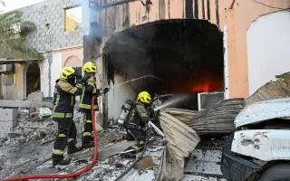 البحرين.. إصابة طفلة واحتراق مركبات وتضرر منازل في مدينتي حمد والمنامة