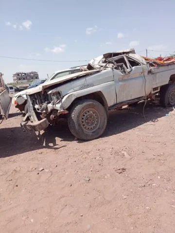 تعز.. حادث سير يحول عرساً في المخا إلى مجلس عزاء